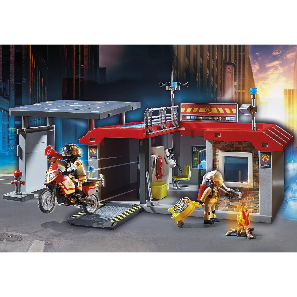 PLAYMOBIL 9463 - City Action - Fire Department Ladder Vehicle - Playpolis
