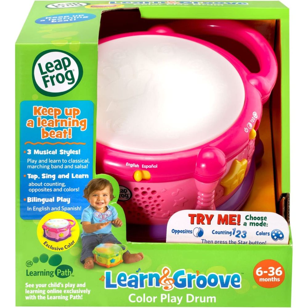 Leapfrog learn and clearance groove drum