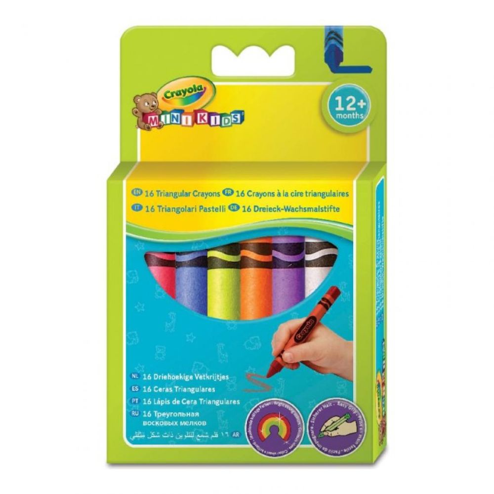 Crayons maxi triangulaires