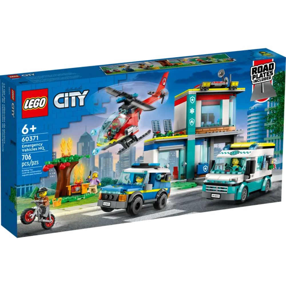 LEGO 60371 CITY Emergency Vehicles HQ The Model Shop