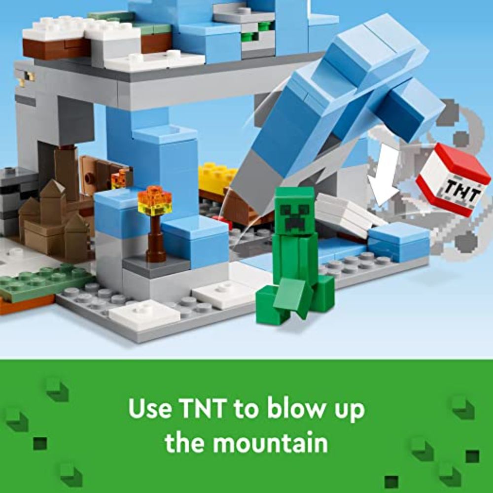 LEGO 21243 MINECRAFT The Frozen Peaks - Image 3