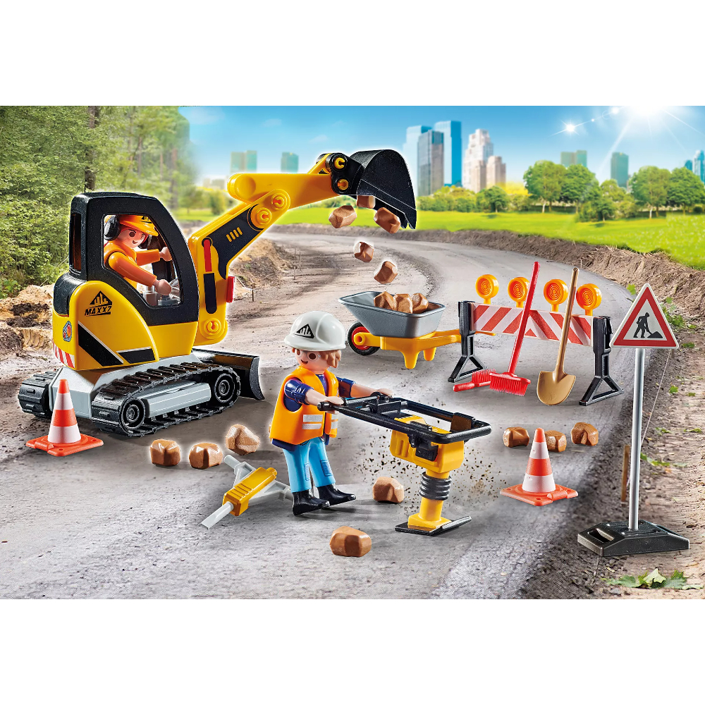 Playmobil City Action: Road Construction 71045