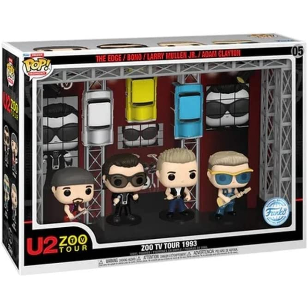 Funko Pop Moment Deluxe: U2’s Zoo TV Tour