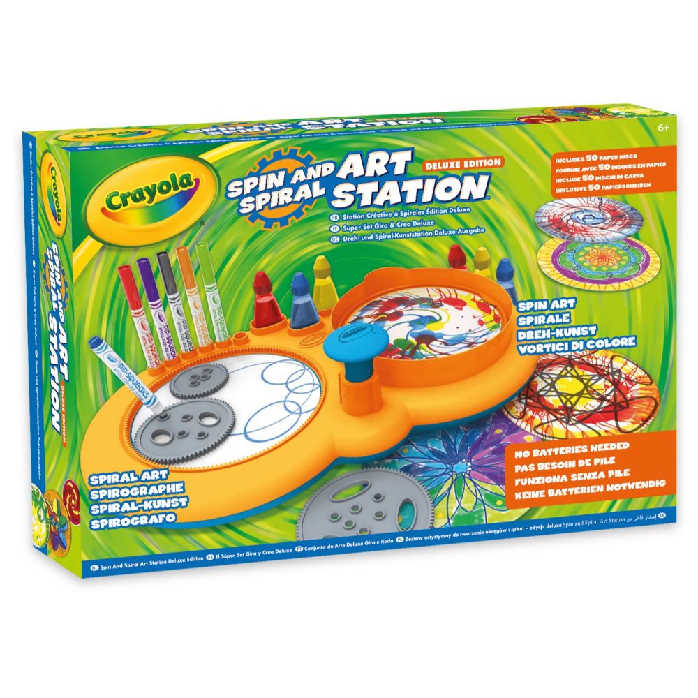 Crayola Spin & Spiral Art Station