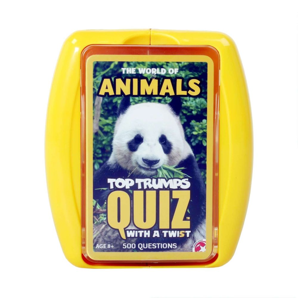 World of Animals Top Trumps Quiz Card Game