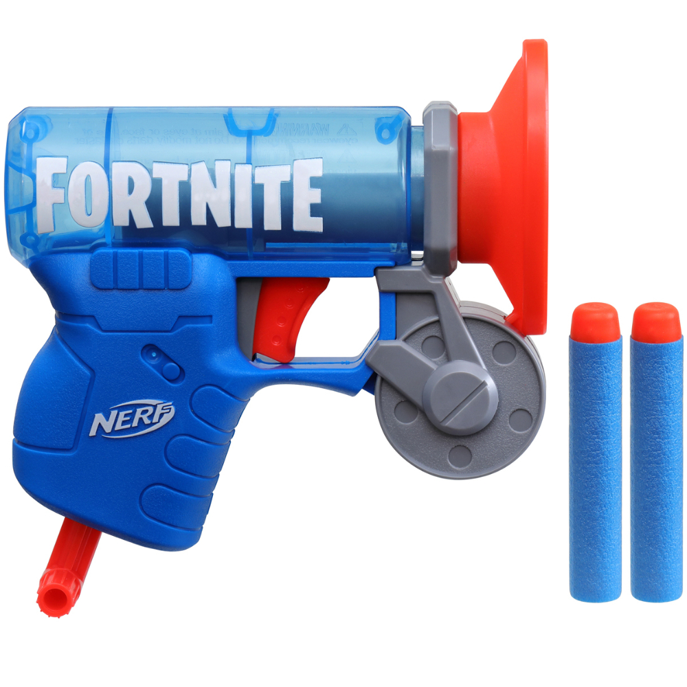 Nerf Fortnite Microshots Blaster Micro Battle Bus - The Model Shop