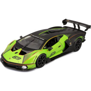 Burago Race Lamborghini Essenza SCV12 Model Vehicle, Green/Black