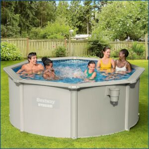 Bestway Hydrium Steel Wall Above Ground Pool Set Round 3.05 m x 1.22 m