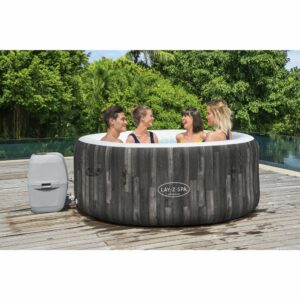 Bestway Lay-Z-Spa Bahamas Signature AirJet Inflatable Hot Tub Spa 2-4 Person