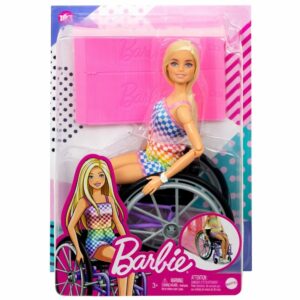 Barbie Doll With Wheelchair And Ramp
