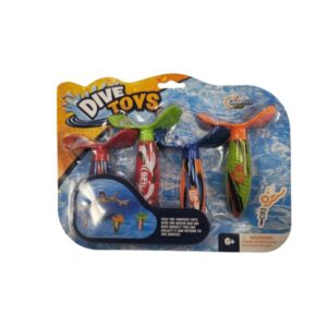 4Pcs Diving Shark