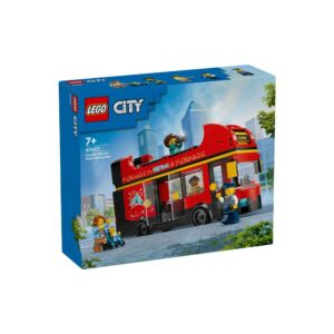 Lego 60407 City Red Double Decker Sightseeing Bus