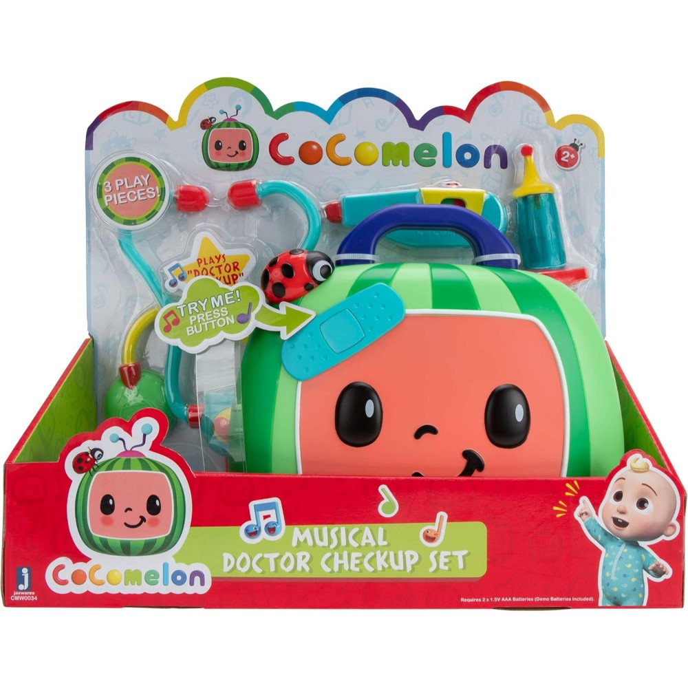 Cocomelon Musical Doctor Checkup Set