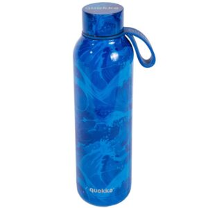 Quokka Solid Waves Thermal Bottle With Strap 630ml