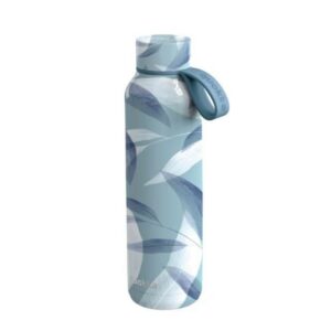 Quokka Solid Blue Wind Thermal Bottle with Hanger 630ml