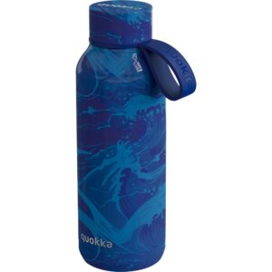Quokka Solid Waves Thermal Bottle with Hanger 510ml