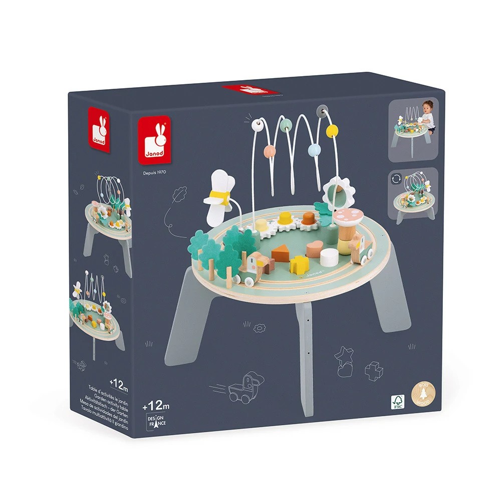 Janod - Sweet Cocoon Garden Activity Table - Image 7