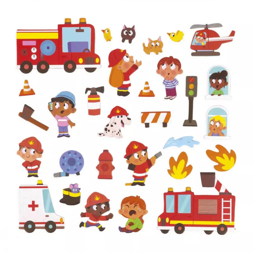 Janod - Magneti Stories Fire Fighters - Image 3