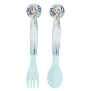 Disney Frozen Ice Magic Plastic Cutlery Set 2 pieces