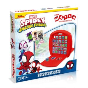 Spidey & Friends Top Trumps Match - The Crazy Cube Game
