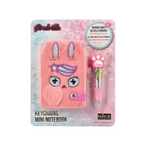 Girabrilla Mini Keychain Diary Assortment Of 6