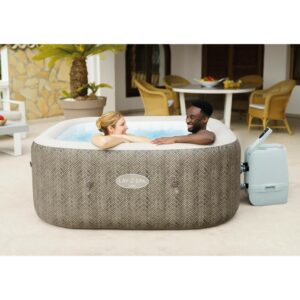 Bestway 60167 Lay-Z-Spa Cabo HydroJet WiFi Whirlpool 180 x 180 x 71 cm Square