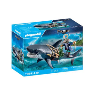 Playmobil 71793 Giant Shark with Pirate