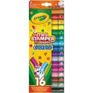 Crayola - Mini Stamper Markers 16pcs