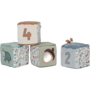 Little Dutch - Set Of Soft Cubes Forest Friends