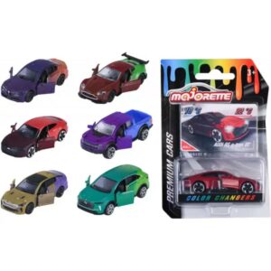 Majorette Premium Cars Colour Changers Assortment Of 6