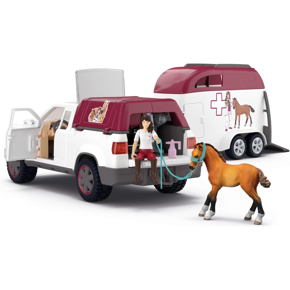 Schleich - Mobile Vet With Trailer