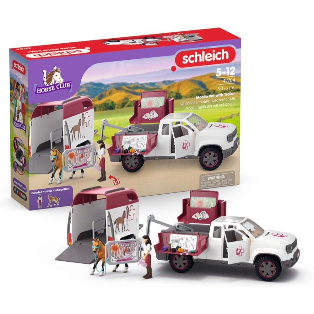 Schleich - Mobile Vet With Trailer - Image 3