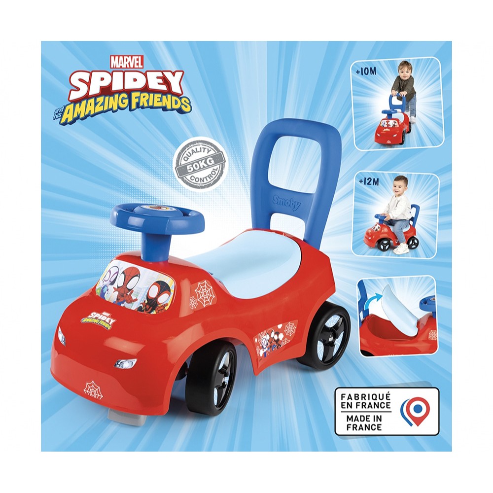 Spiderman Spidey Auto Ride-On - Image 2