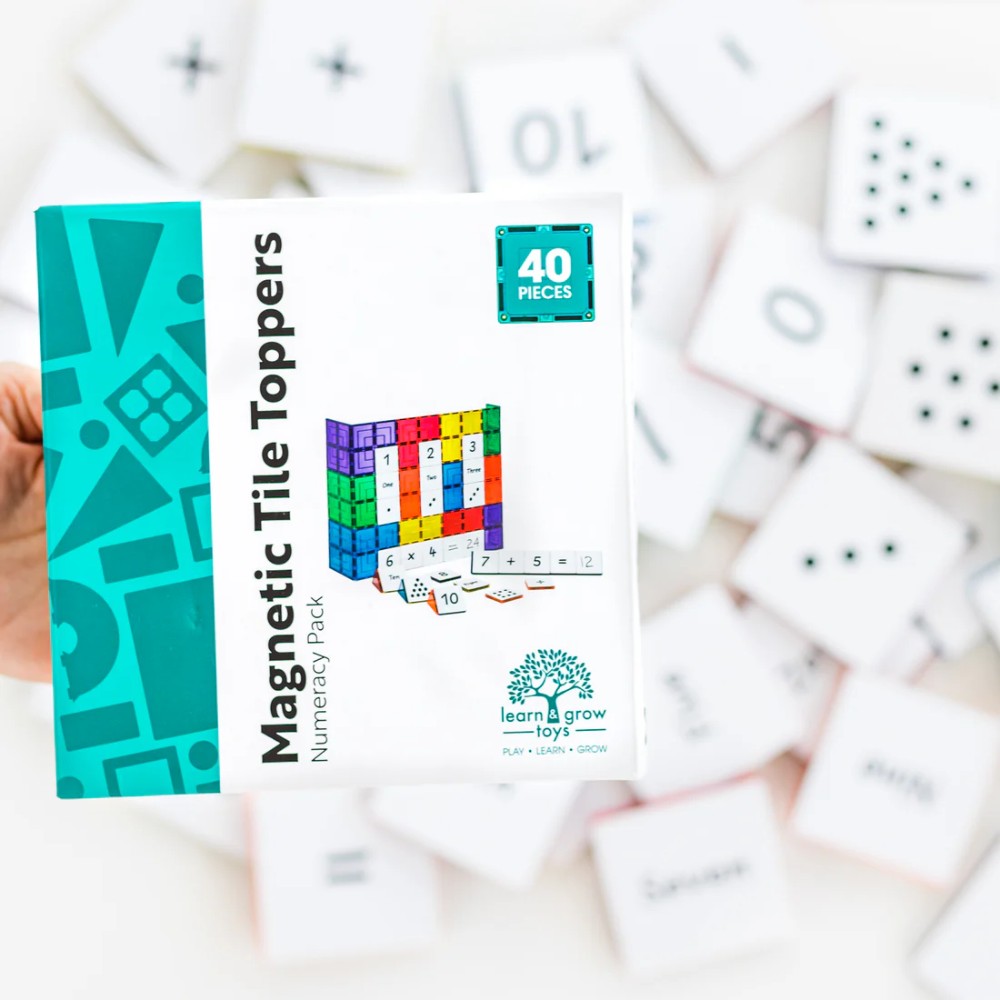 Magnetic Tile Topper - Numeracy Pack (40 Piece) - Image 2