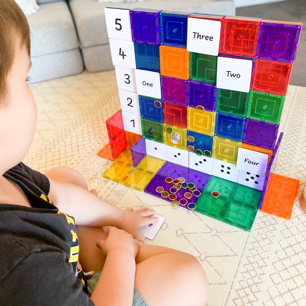 Magnetic Tile Topper - Numeracy Pack (40 Piece) - Image 4