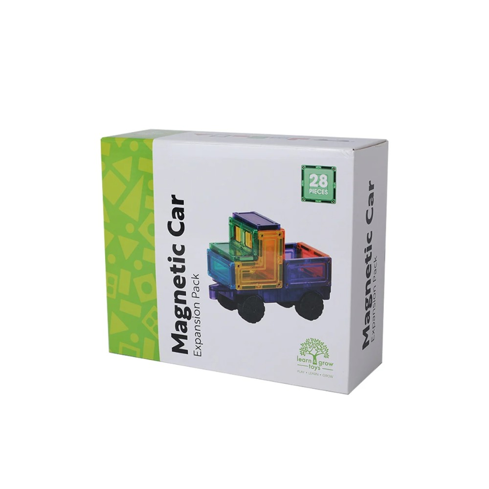 Magnetic Tiles - Car Pack (28 Piece) - Image 2
