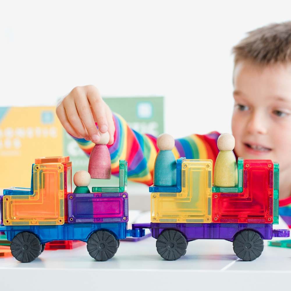 Magnetic Tiles - Car Pack (28 Piece) - Image 5