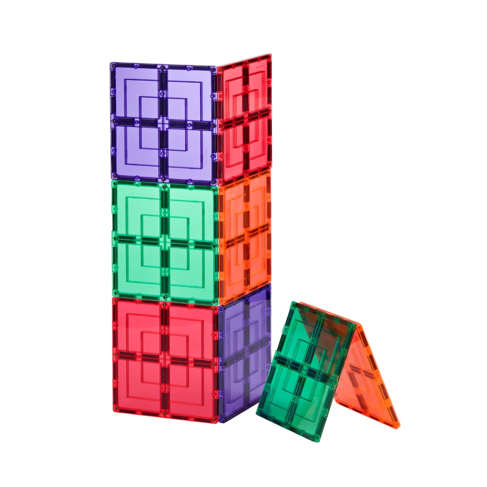 Magnetic Tiles - Large Square Pack (8 Piece)