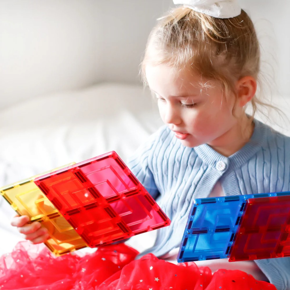 Magnetic Tiles - Large Square Pack (8 Piece) - Image 4