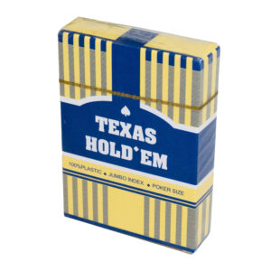 Texas Hold 'Em Blue Playing Cards