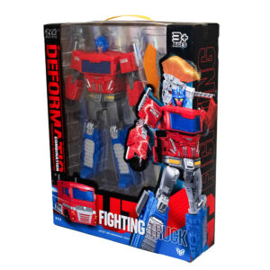 Transformer Red Robot