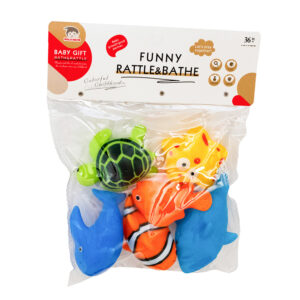 Funny Rattle & Bathe Sea Animals