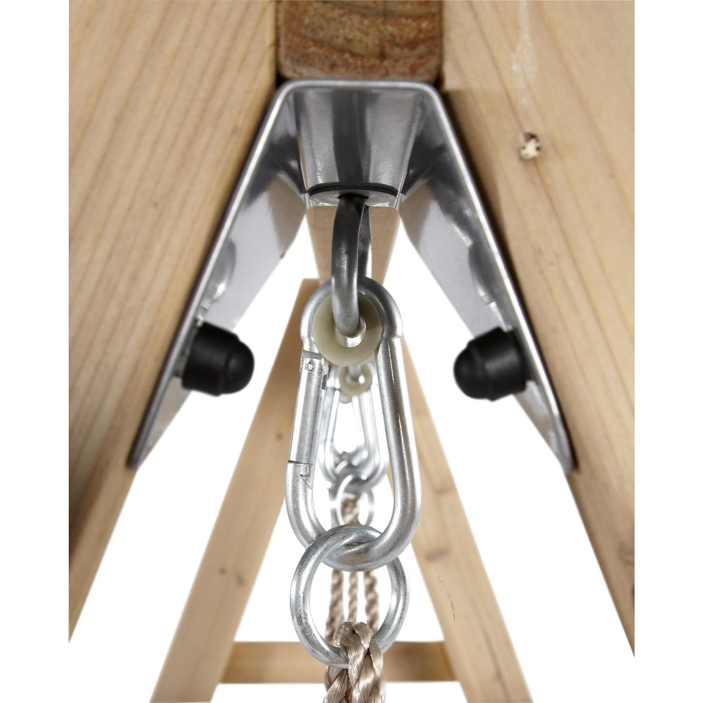 Tamarin Wooden Swing and Slide Playcentre - Image 3