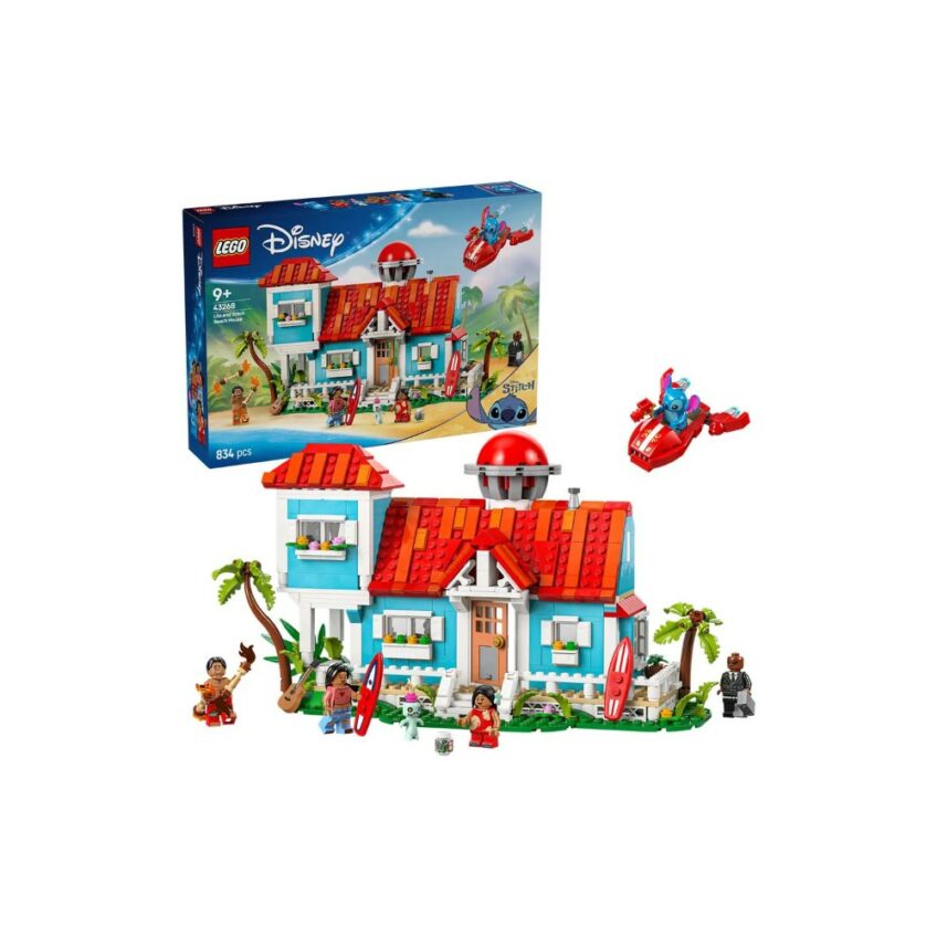 Lego 43268 Disney Lilo and Stitch Beach House - The Model Shop