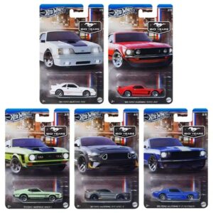 Hot Wheels Silver Series Mustang 60 Years Assortment