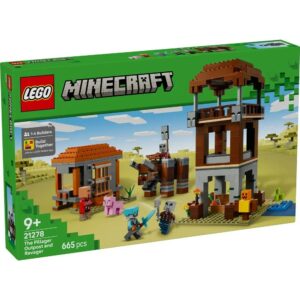 Lego 21278 MINECRAFT The Pillager Outpost and Ravager