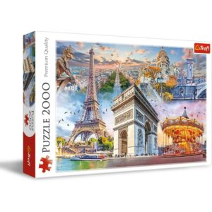 2000pcs Weekend in Paris
