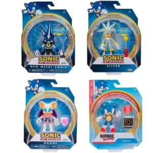 Sonic The Hedgehog Mini Figures Wave Assortment of 4