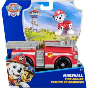 Paw Patrol Fire Engine With Marshall