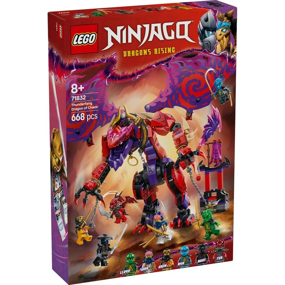 Lego 71832 NINJAGO Thunderfang Dragon of Chaos - The Model Shop